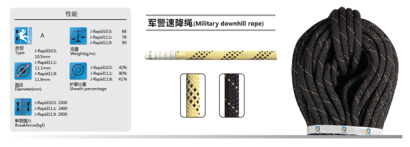 军警训练绳