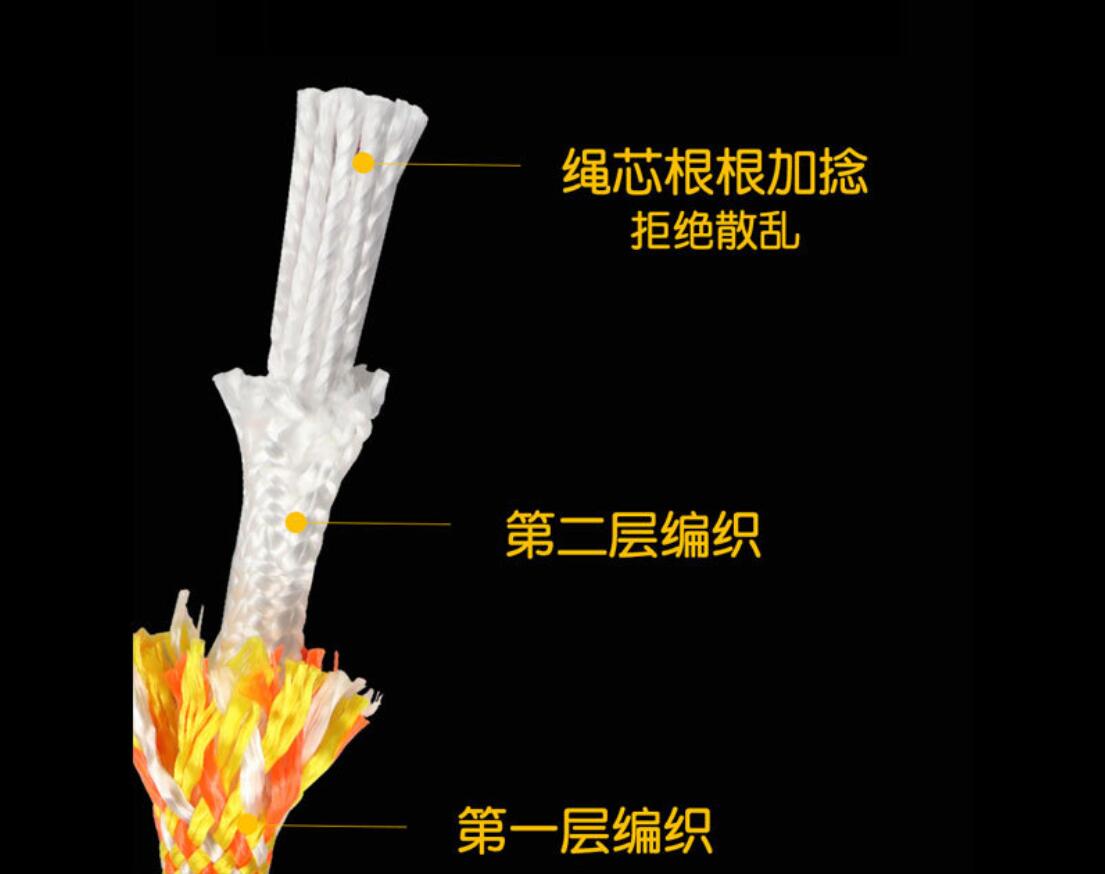 蜘蛛人专用高空作业绳