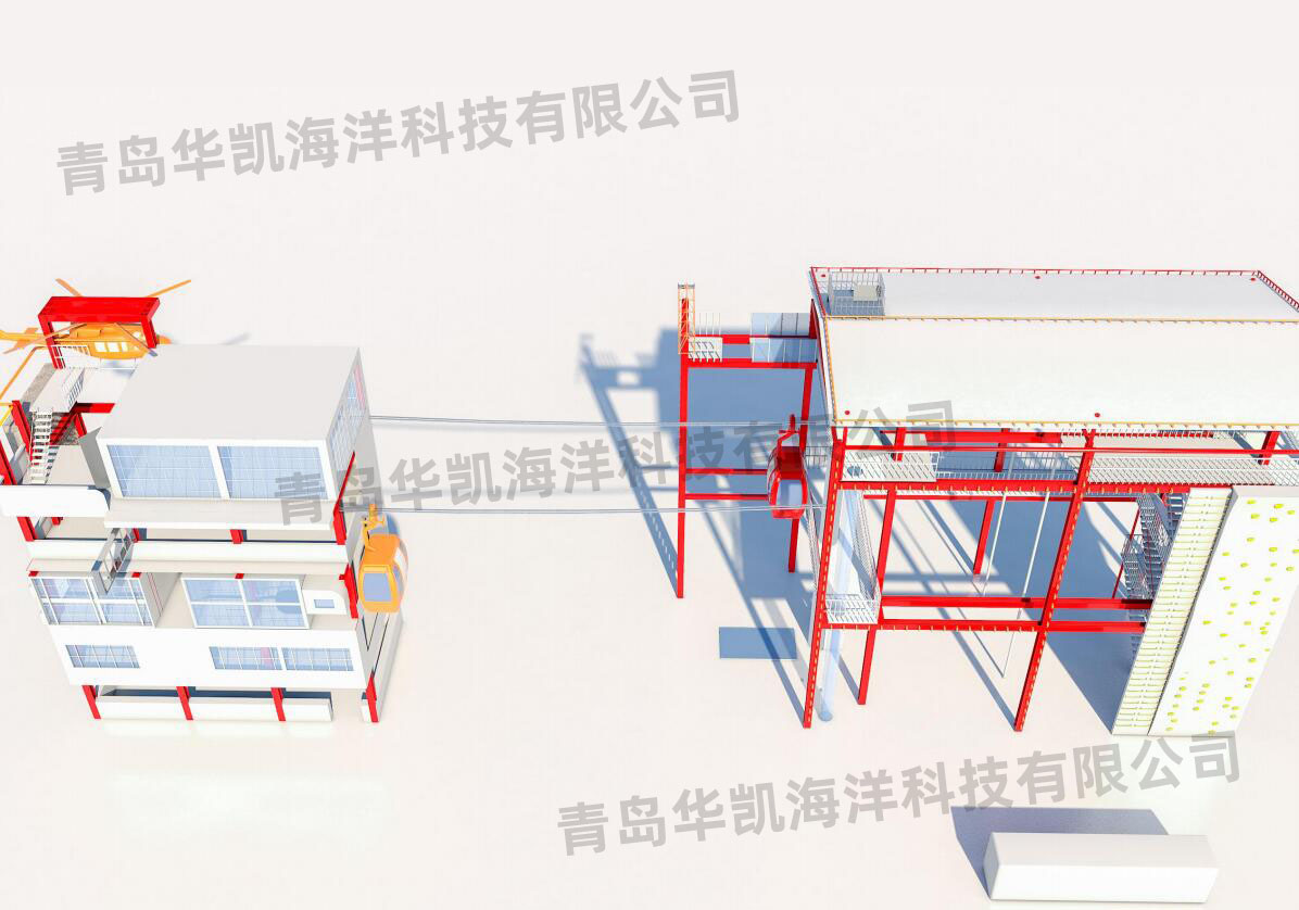 应急绳索救援综合训练塔